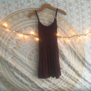 Maroon Dress